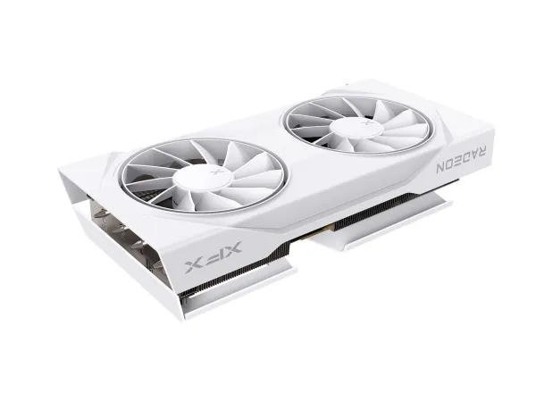 XFX RX-96TSW8GBQ, Radeon RX 9060 XT, 8 GB, GDDR6, 128 Bit, PCI Express x16 5.0, 2 blæser(e)