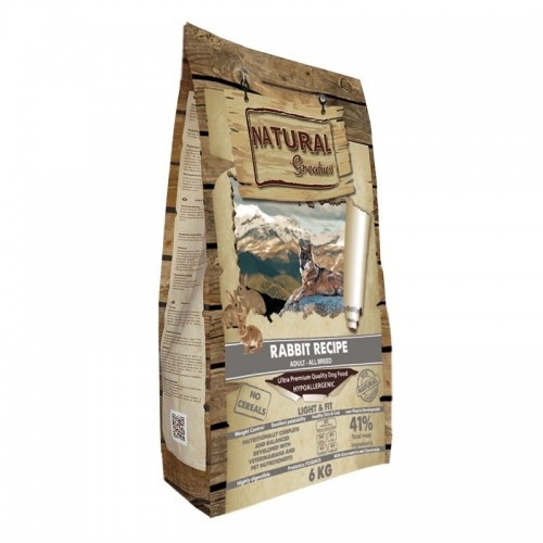 Ração Natural Greatness Light & Fit Sabor Coelho para Cães