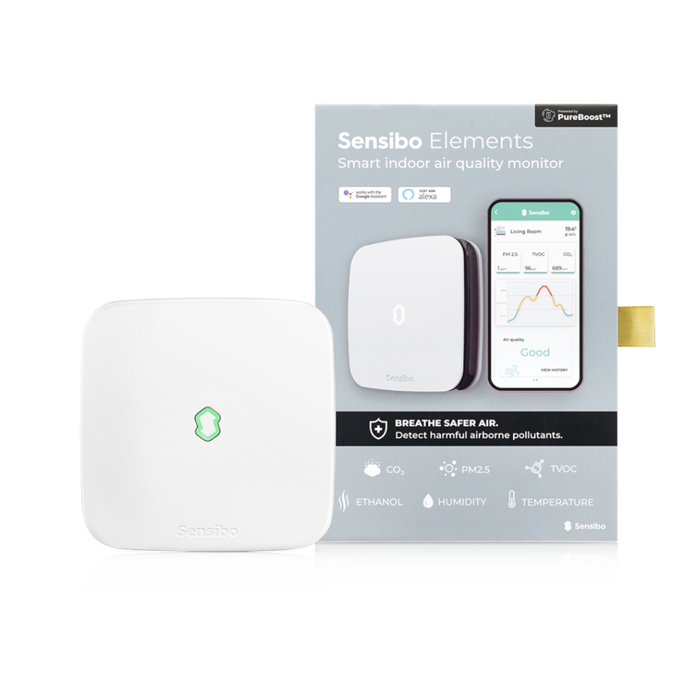 Sensibo Elements - Din intelligente monitor for indendørs luftkvalitet
