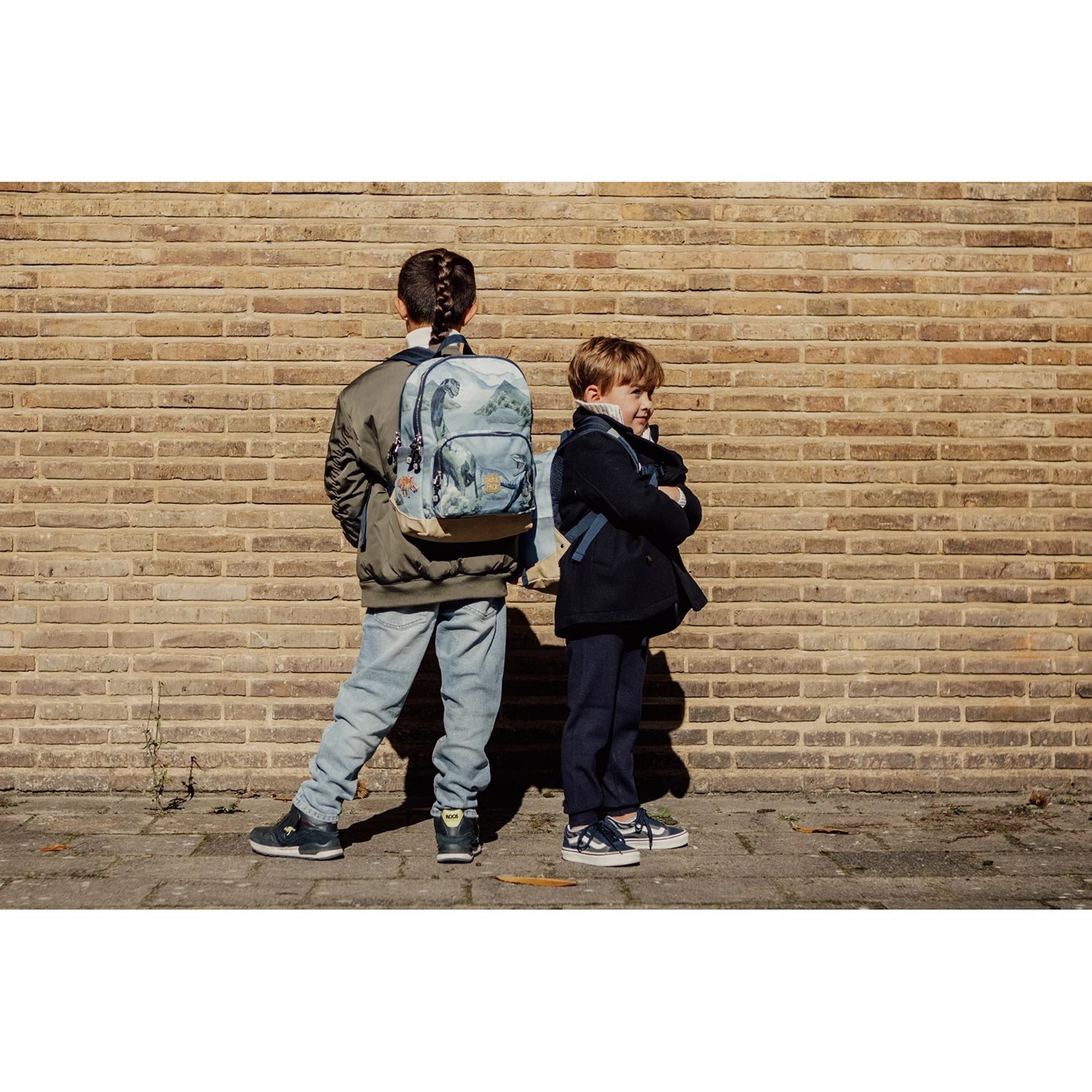 Pick & Pack All About Dinos Backpack M dusty green