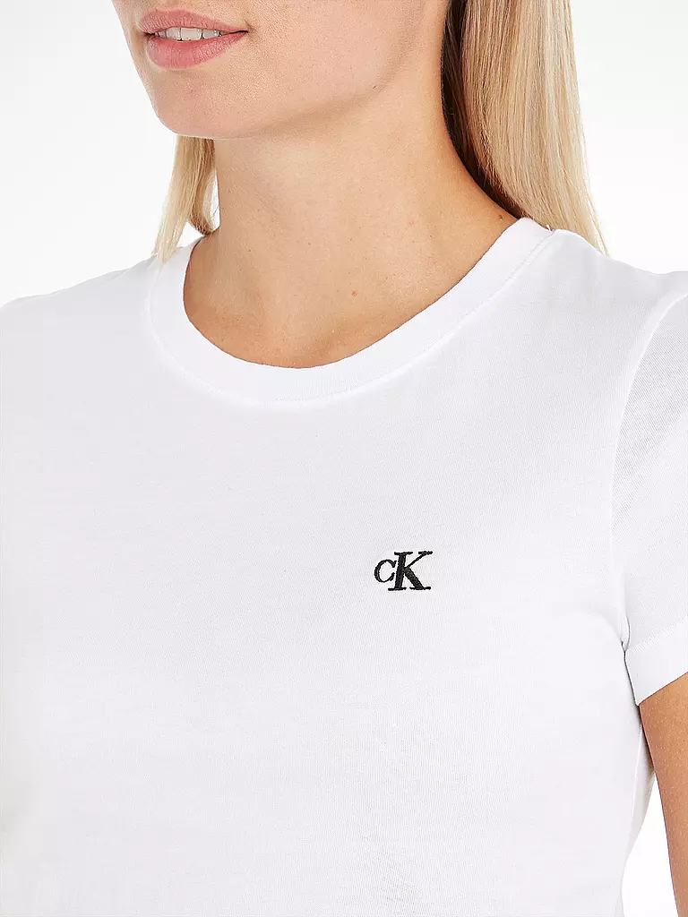 CALVIN KLEIN JEANS T-Shirt weiss