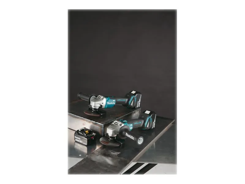 Makita DGA506ZJ - Vinkelkværn - ledningfri - 125 mm - intet batteri - 18 V - SOLO