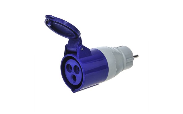 PAT Adapter Kupplung von Schutzkontakt nach CEE