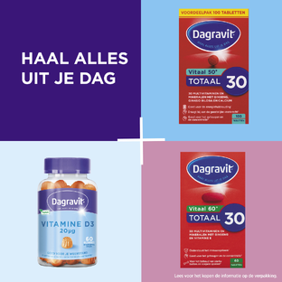 Dagravit Vitaal 50  Totaal 30 Tabletten 100TB