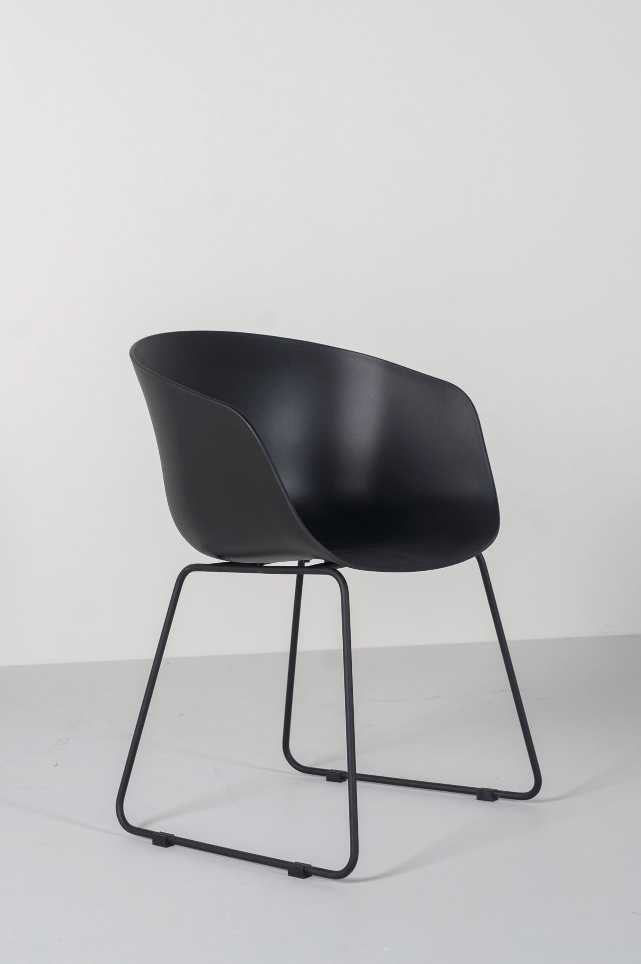 Spisestuestol svart - 55x52x79 cm