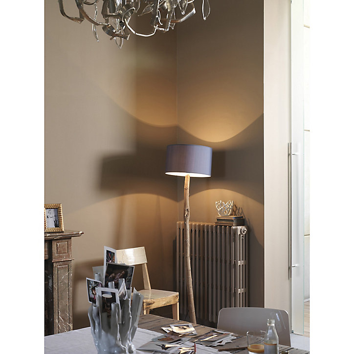Peinture Crème De Couleur Dulux Valentine mat taupe 2,5L