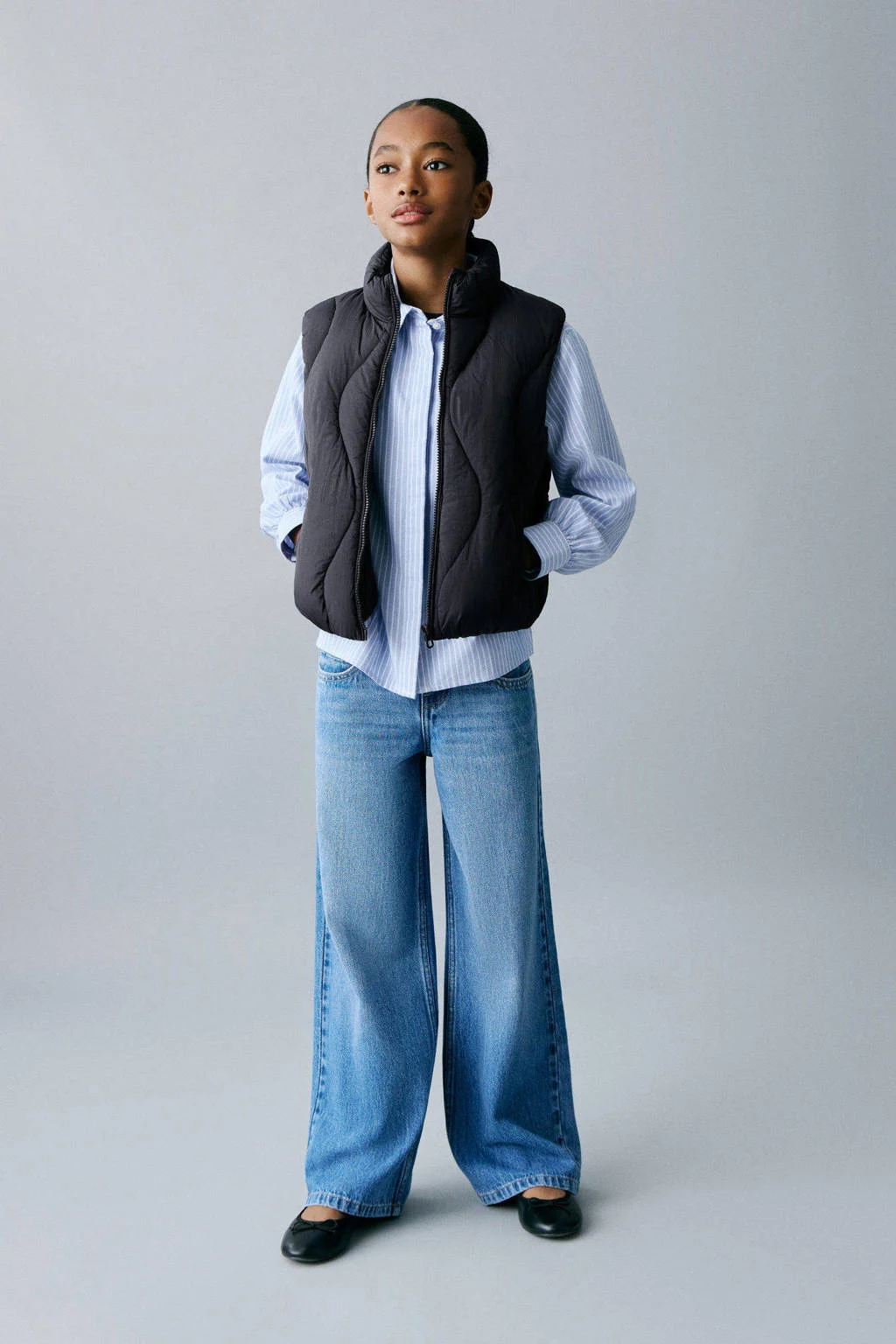 Mango Kids bodywarmer marine