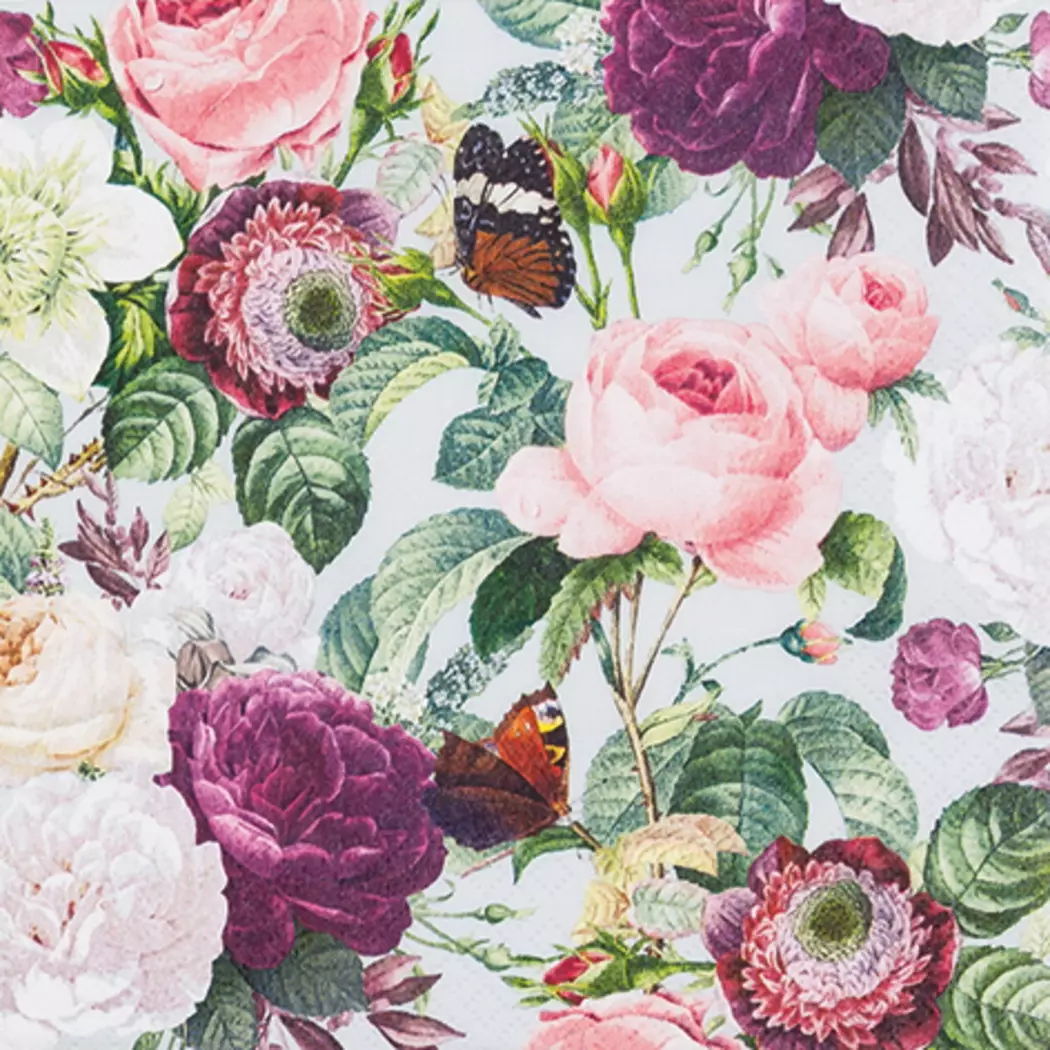 Serviette Wild Roses 20tlg.