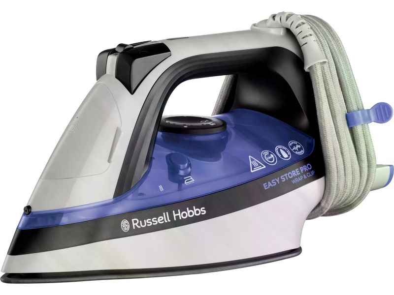 Russell Hobbs Dampfbügeleisen Wrap & Clip Dampfbügeleisen mit einer Leistung von 2400 W