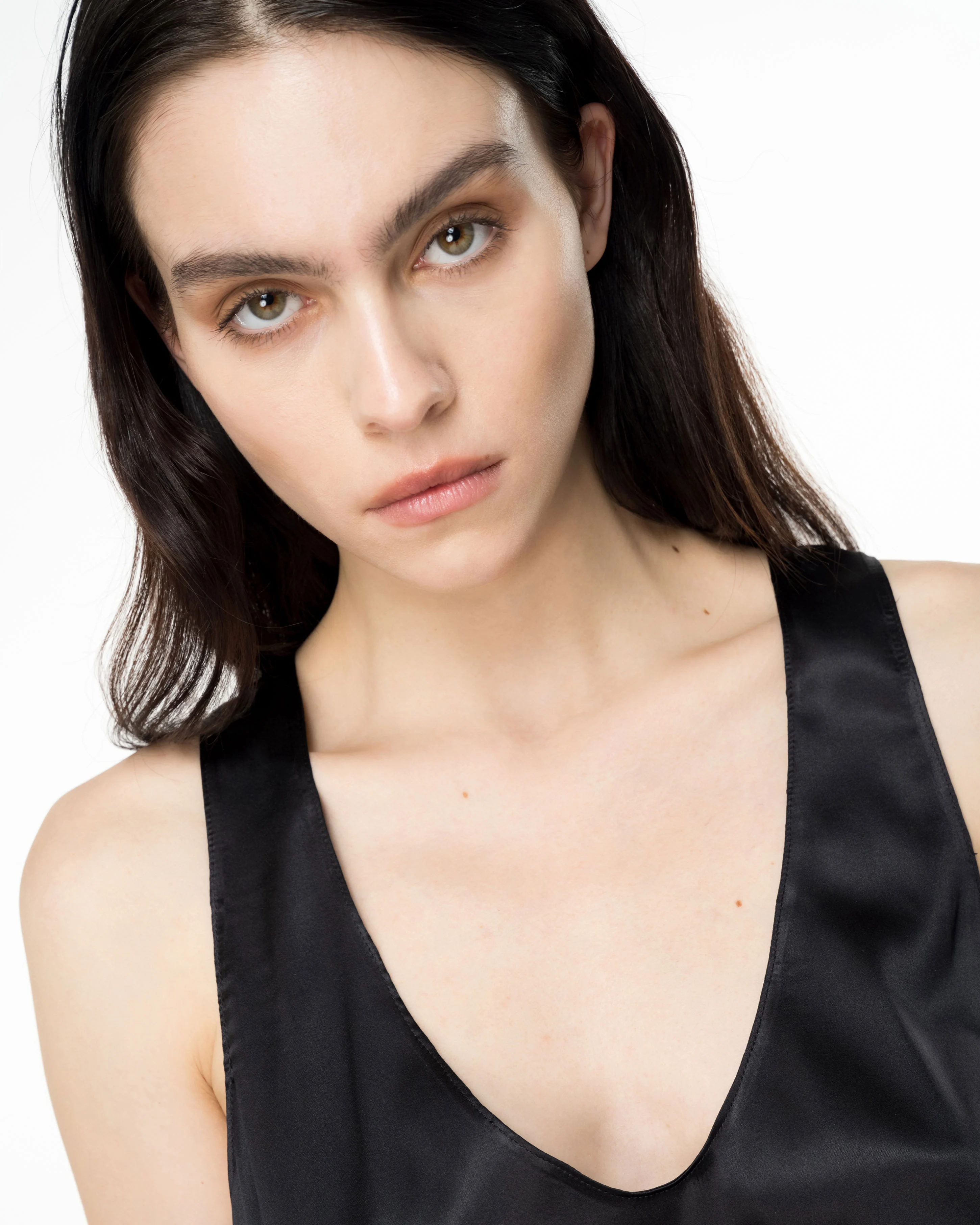 Top sans manches | Noir
