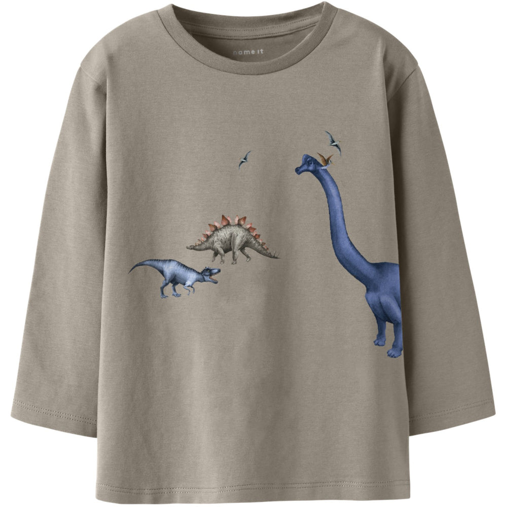 Køb Name It Vintage Khaki Nmmbart Ls Nreg Top Box