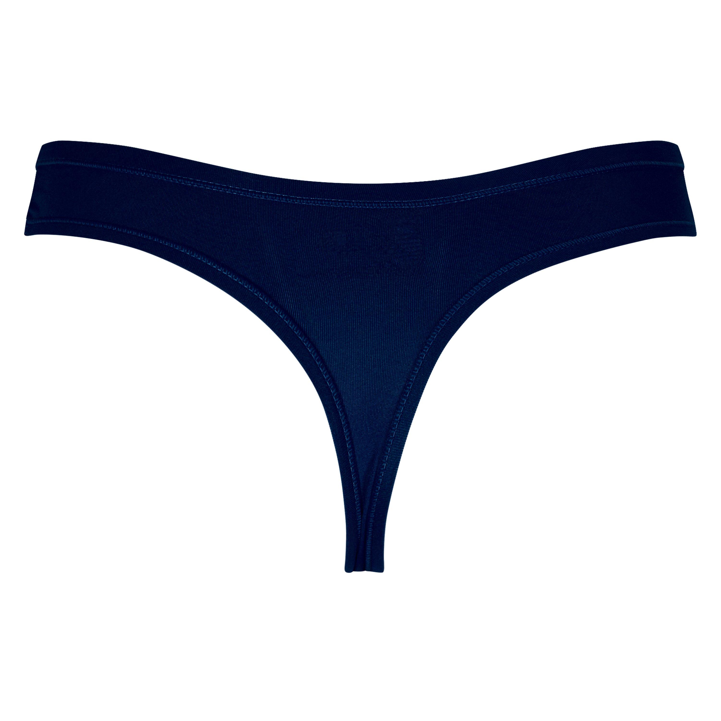 Reebok 3 Pack Thong Briefs Womens