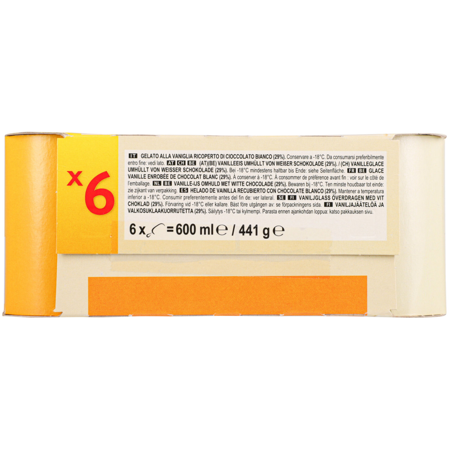 Magnum White Chocolate 6x100ml
