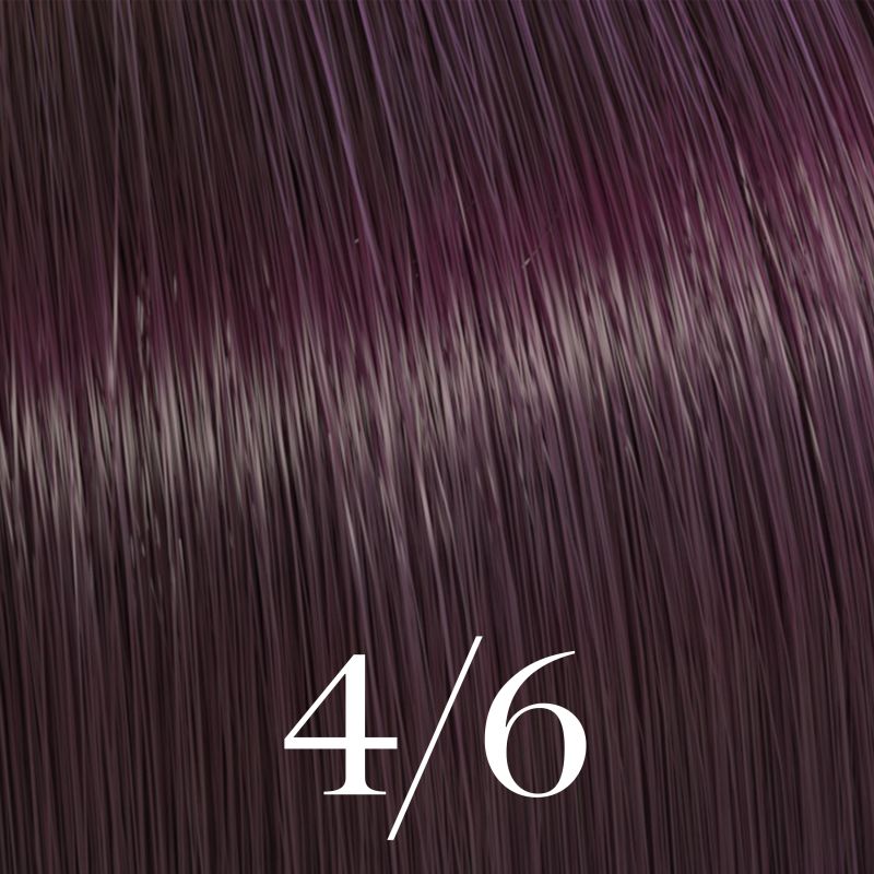 Coloration Color Touch Vibrant Reds 4/6 Châtain Moyen Violine Wella 60ml