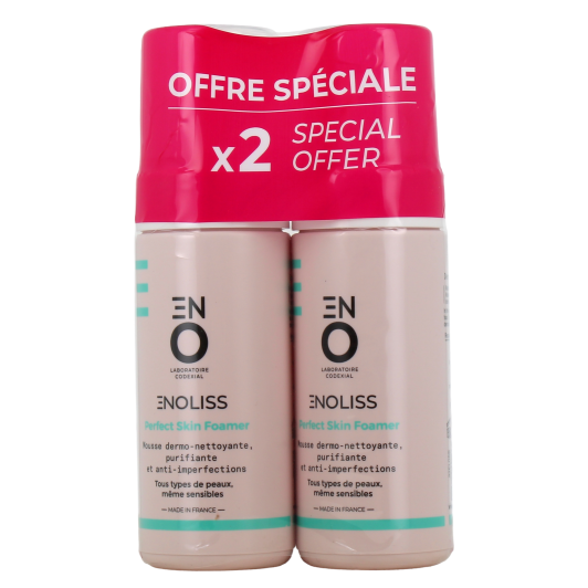 Codexial Enoliss Perfect Skin mousse nettoyante - Tous types de peau