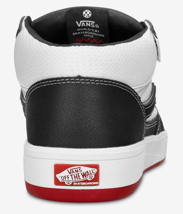 Vans Zahba Mid Schuh (black white red)
