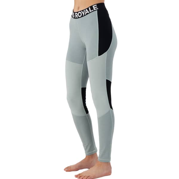 Collant thermique MONS ROYALE W OLYMPUS LEGGING GLACIER/DEW/BLACK