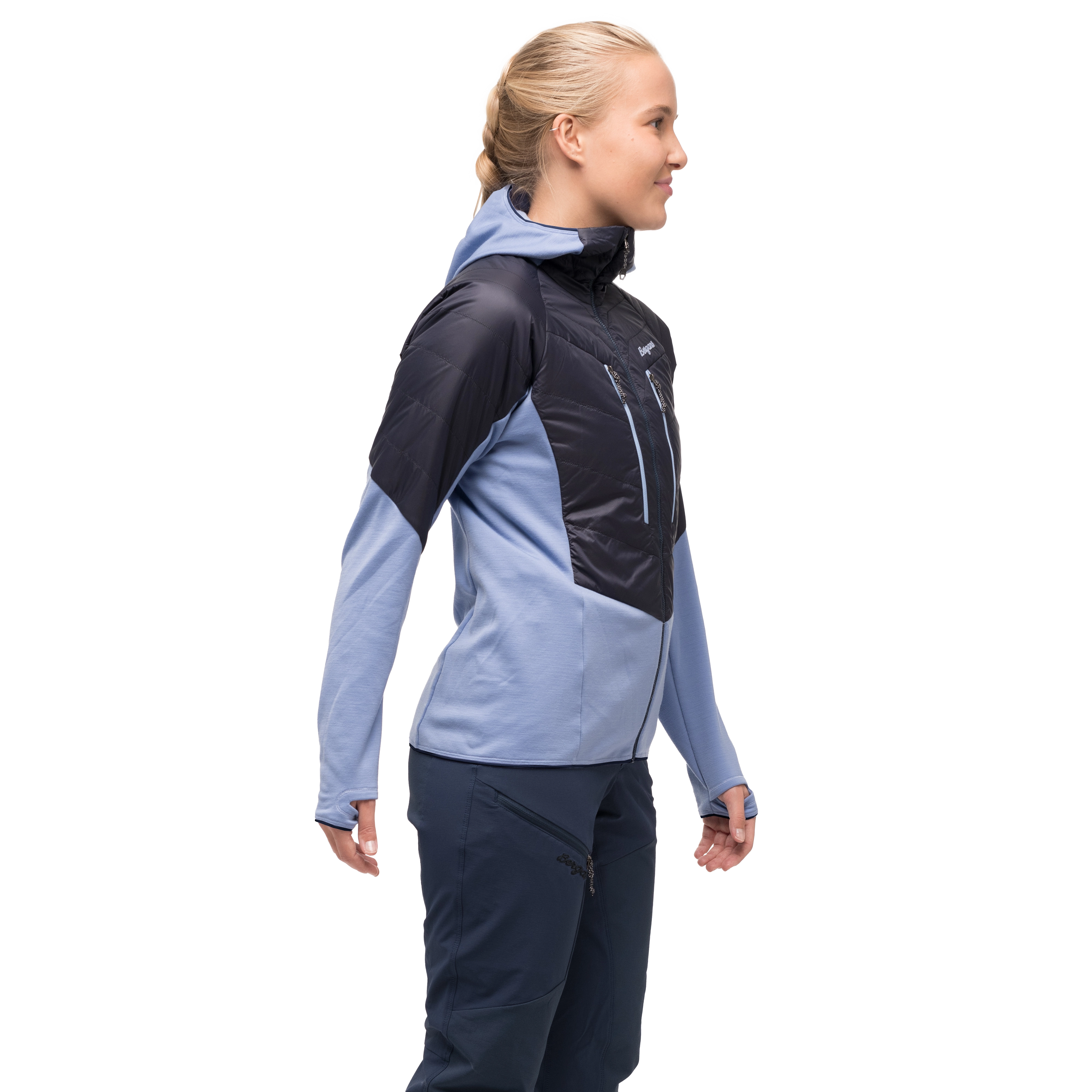 Tind Light Insulated Jacket Women Navy Blue / Blueberry Milk