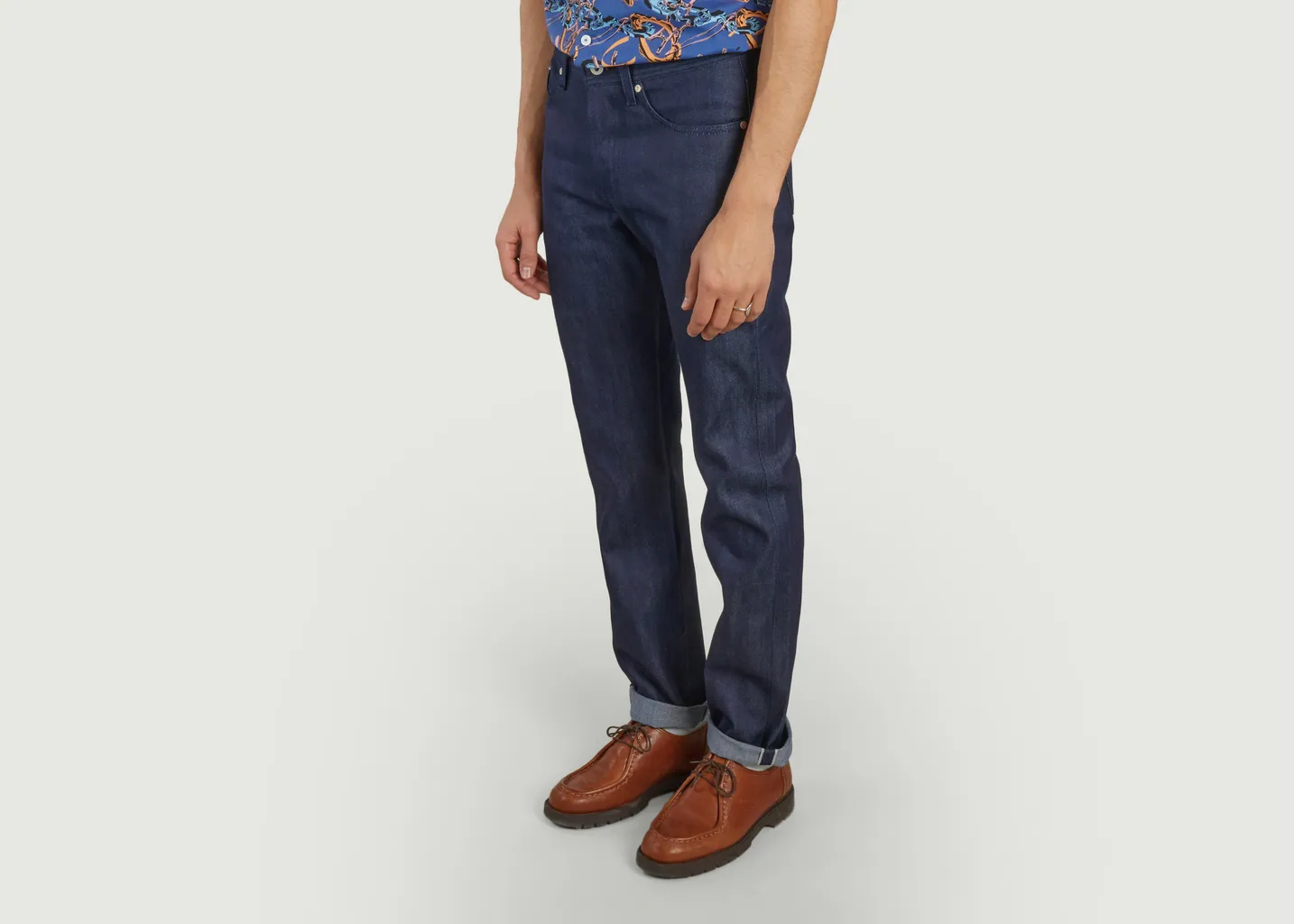 Jean Weird Guy Spring Garden Selvedge Naked and Famous