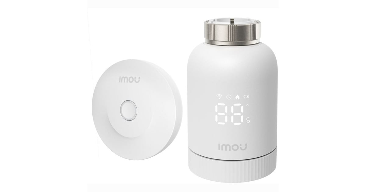 ImouTRV1 Kit thermostaat ZigBee   (Wit, met Netwerkbrug)