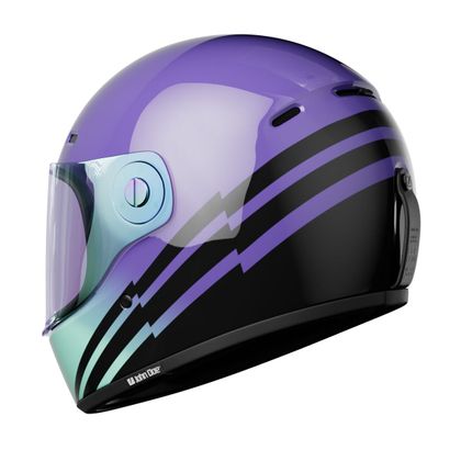 Casque John Doe JD/ONE SPECTRAL - Violet / Noir