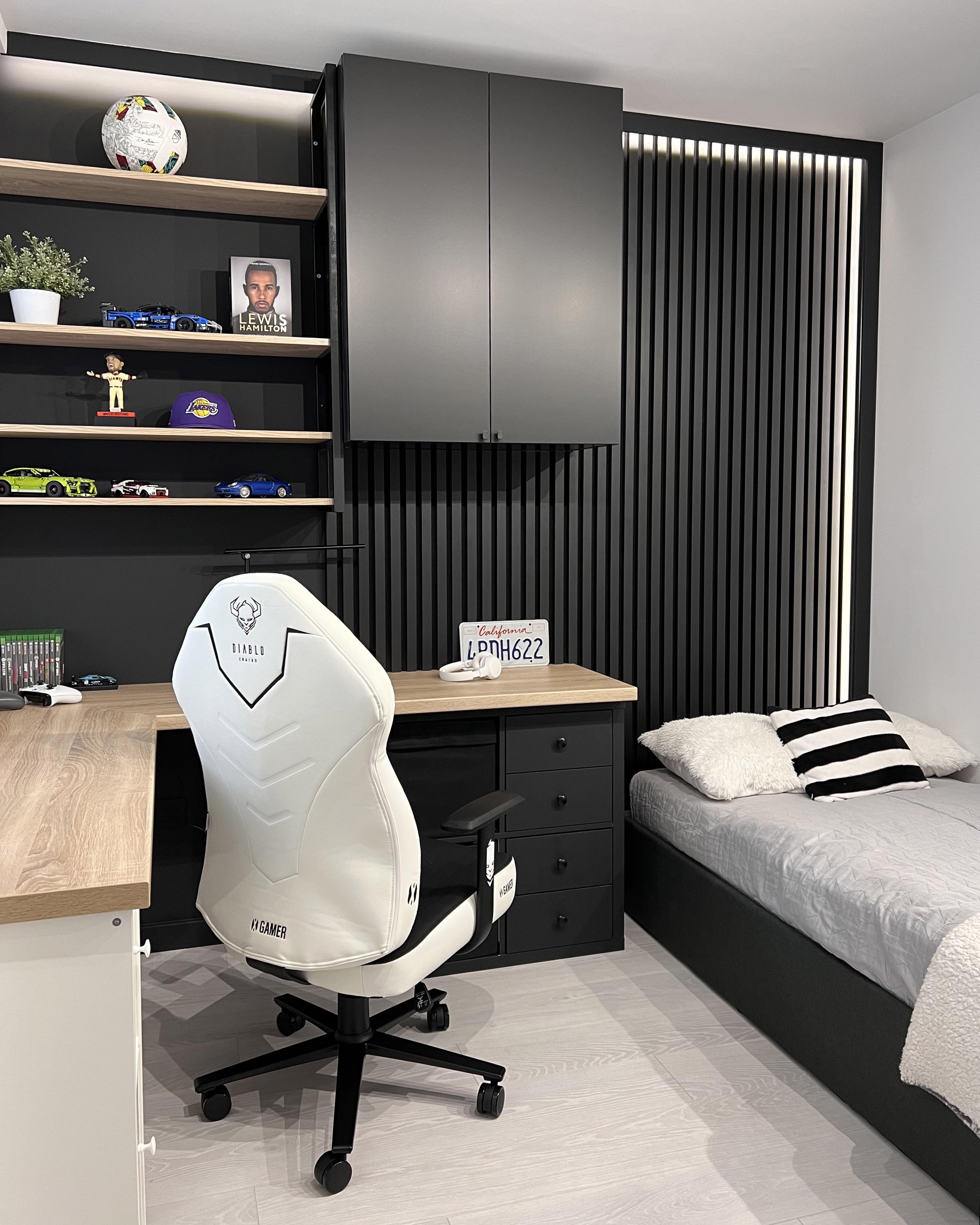 Opbergbed zonder hoofdbord Stof DINAN 90 x 200 cm Donkergrijs