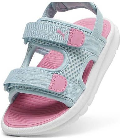 Puma Evolve sandalen turquoise roze Blauw Jongens Meisjes Mesh Meerkleurig 34.5 Sneakers