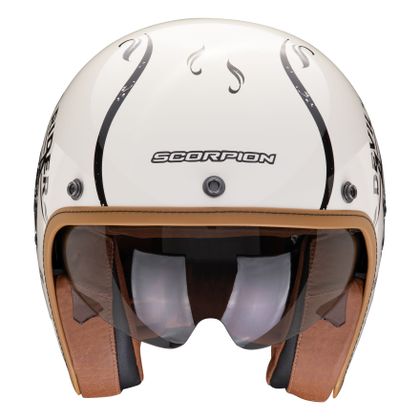 Casque Scorpion Exo BELFAST EVO - ROMEO - Beige / Noir
