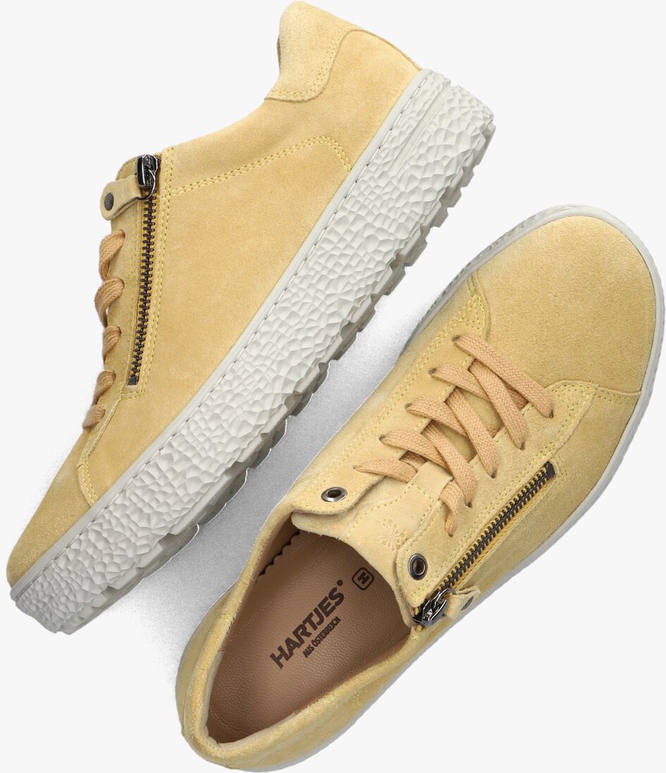 gele hartjes lage sneakers 162.1401