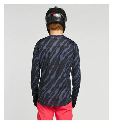 Maillot Manches Longues Dharco Race Jet Stream Gris/Noir
