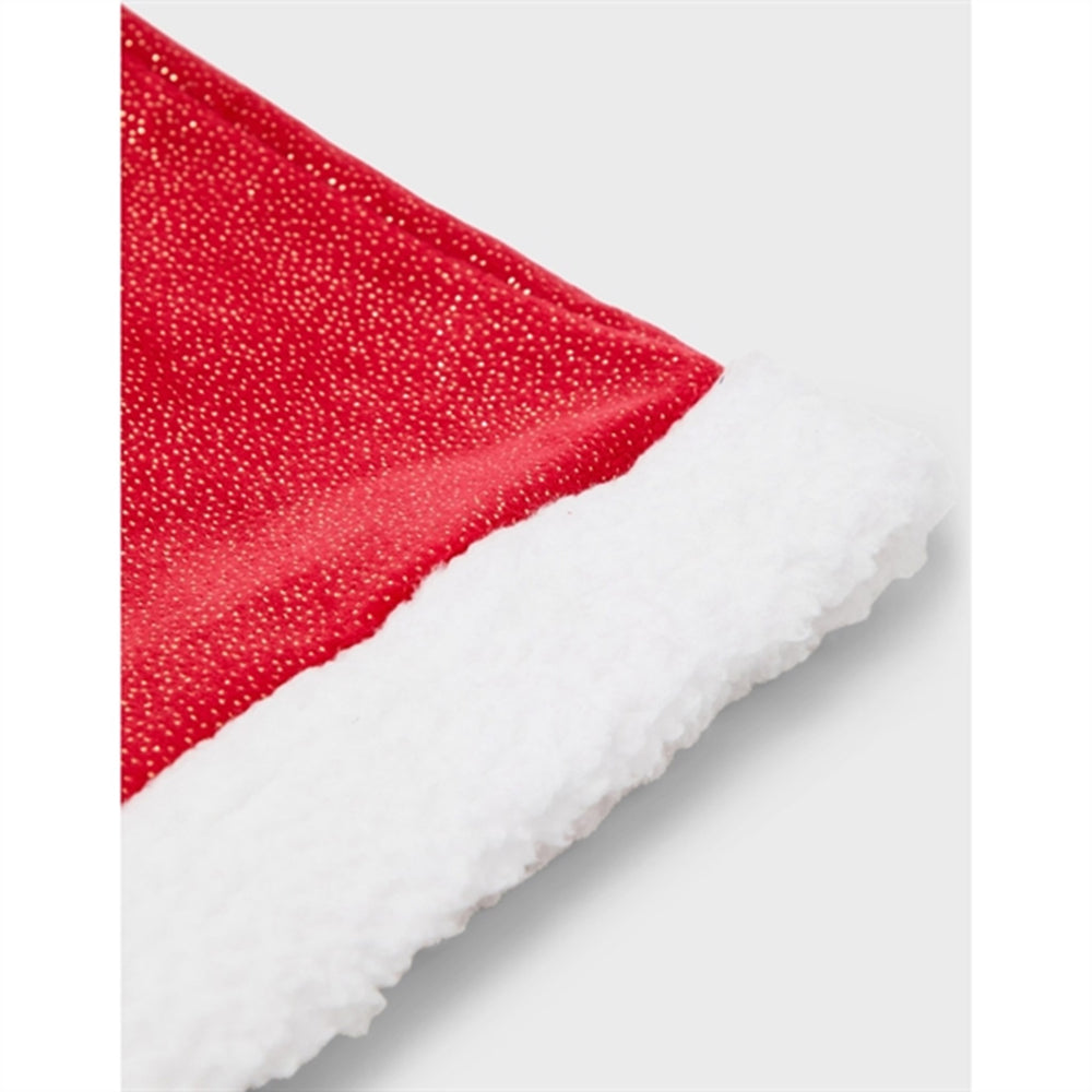 Jester Red Ristmas Nissehue Glitter