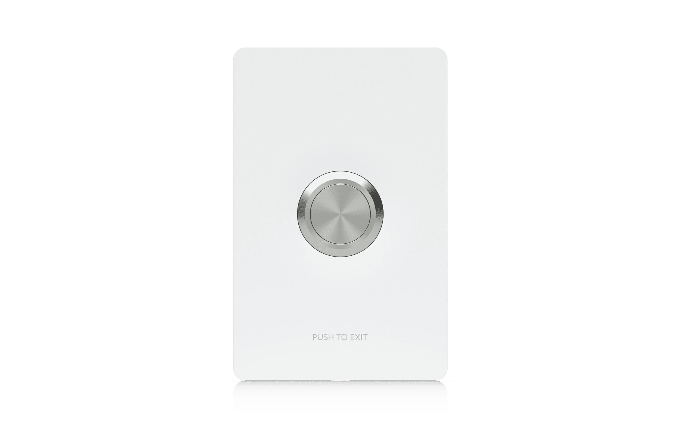 Access Button Push-to-ExitPush-to-Exit-Taste für UniFi Access Hubs entwickelt