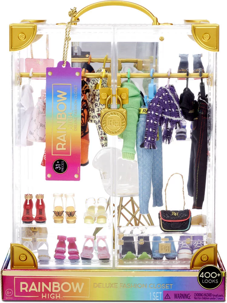 RAINBOW HIGH - COFFRET DELUXE FASHION CLOSET