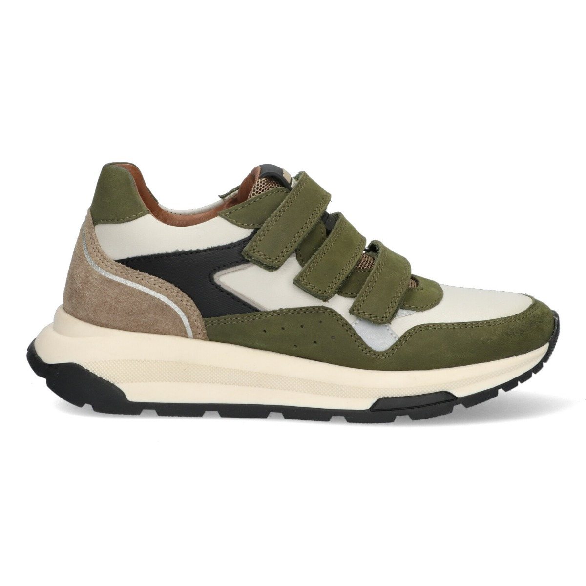 Fygo Flash - Lage Sneakers Braqeez Groen