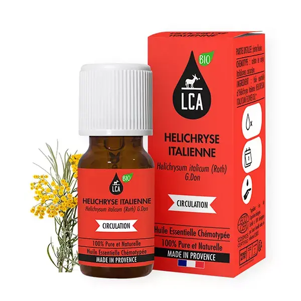 Óleo Essencial de Helichrysum Italiano Orgânico LCA 5 ml