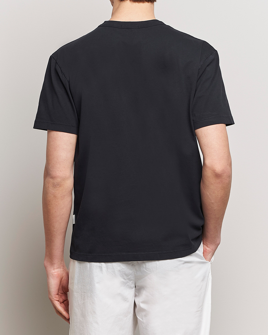 Tekla Organic Cotton Sleeping T-Shirt Black
