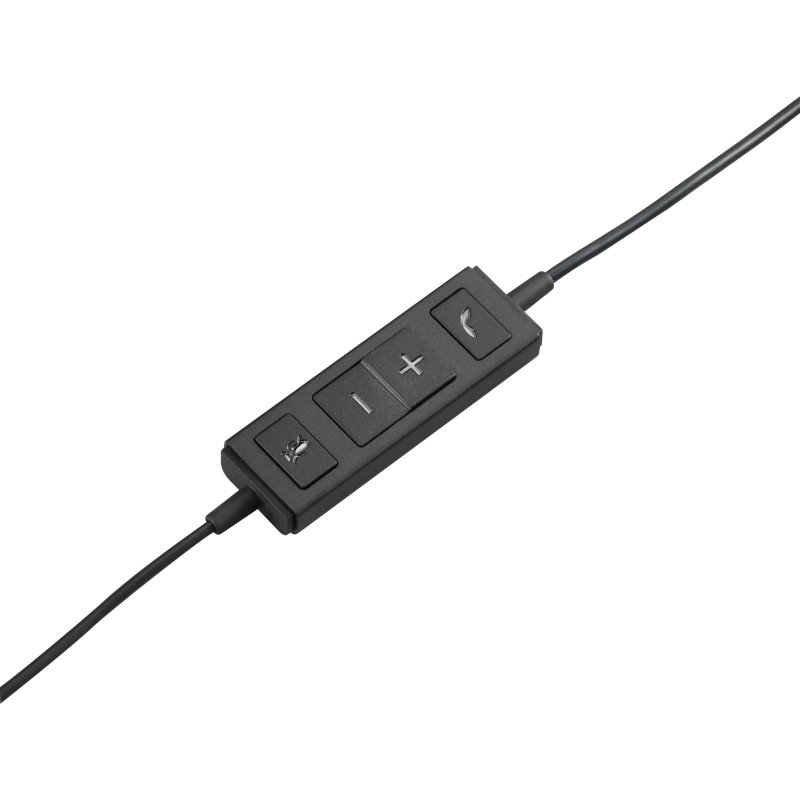 Logitech 981-000571 casque Avec fil Arceau Bureau/Centre d'appels USB Type-A Noir