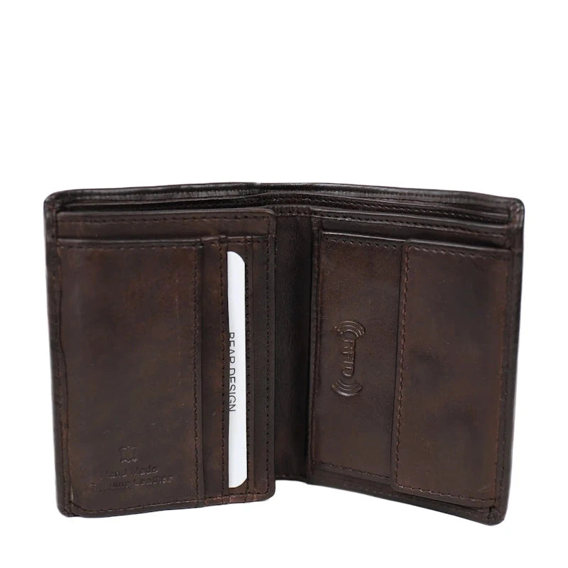 Bear Design Hoge Billfold Remo Brown