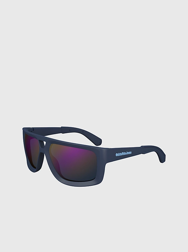 Óculos de Sol Retangulares Modificados CKJ24605S