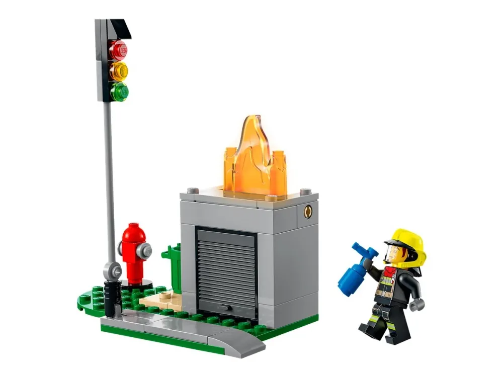LEGO City 60319 Brandslukning og politijagt