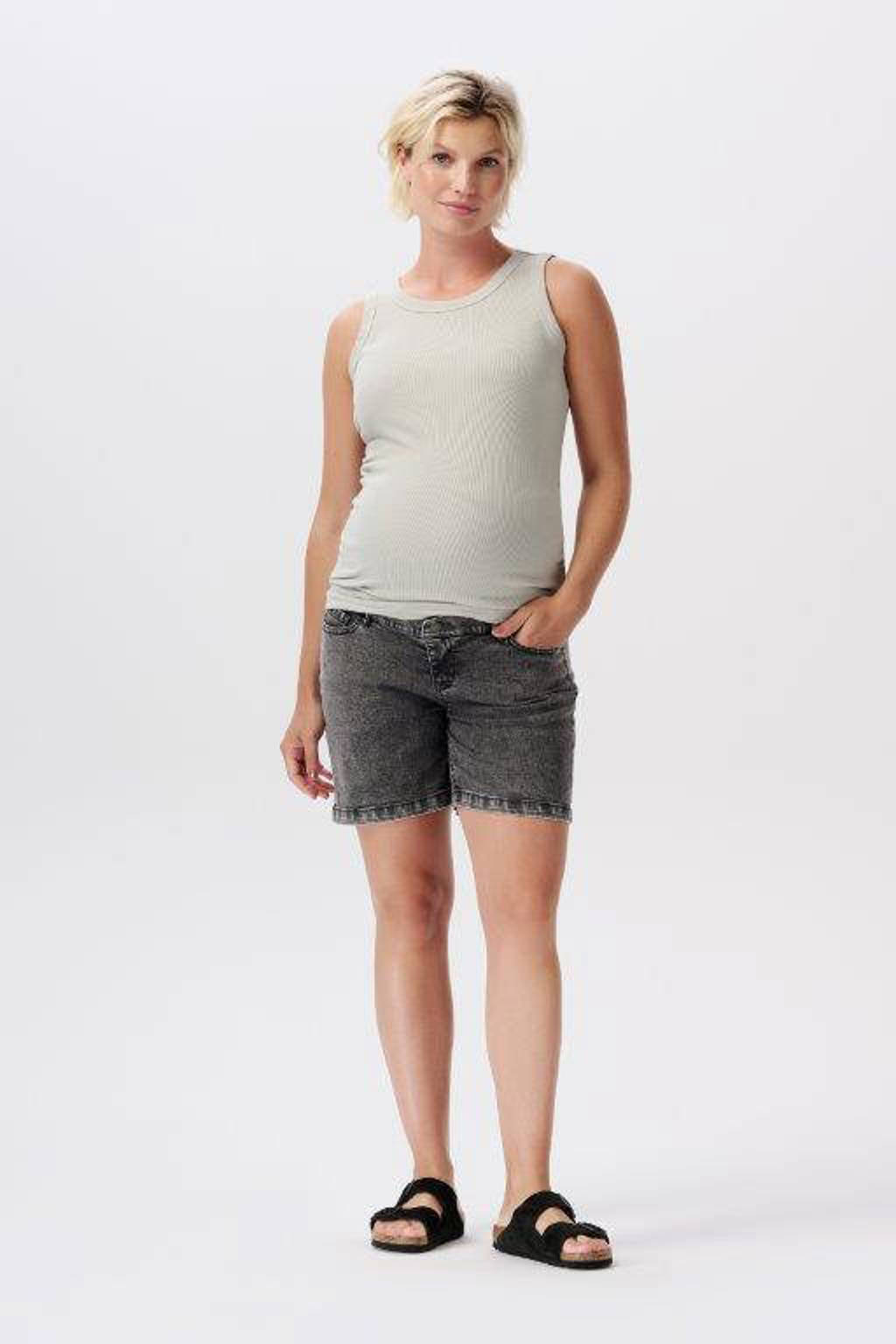 Noppies regular fit short Jamie grey denim