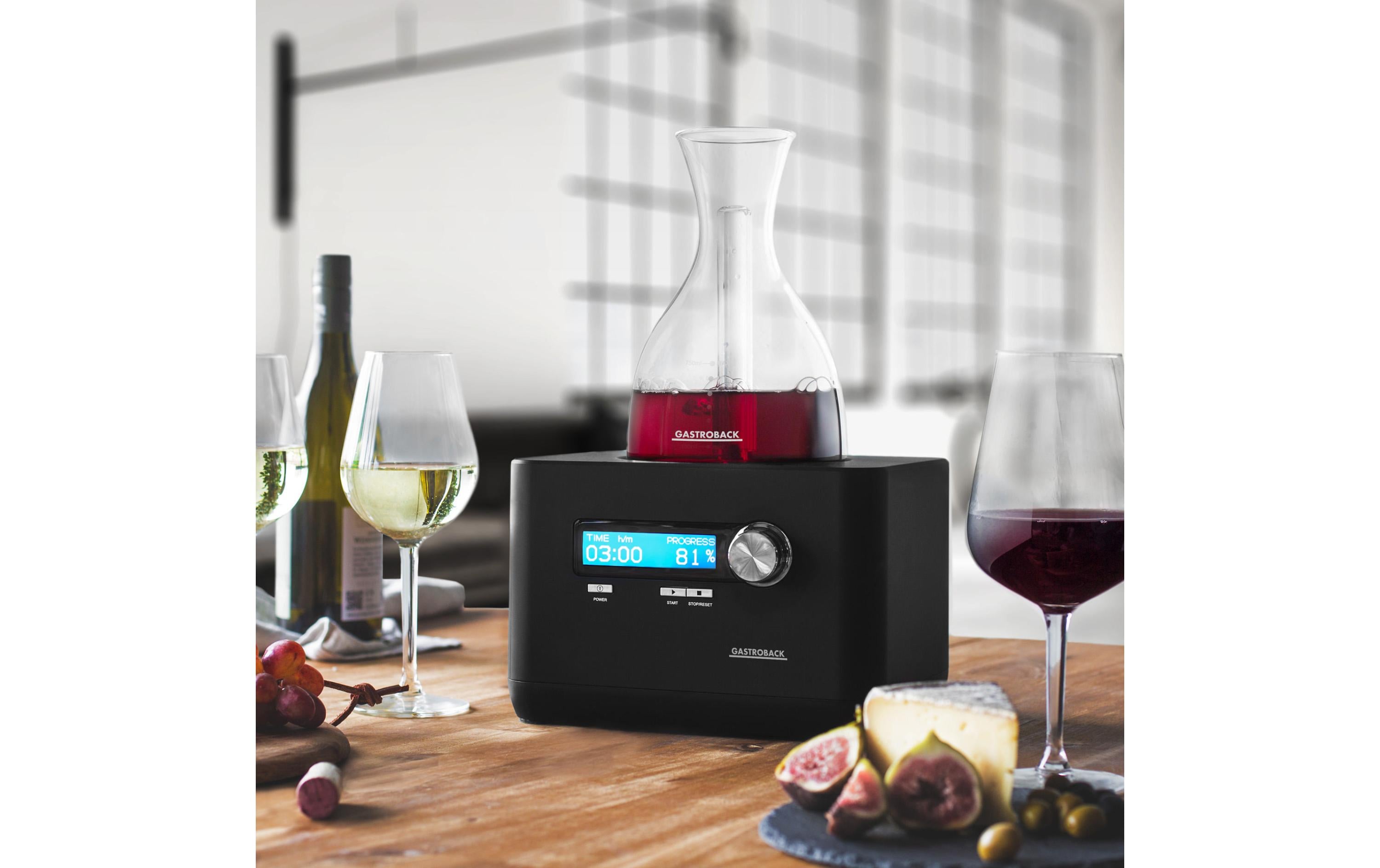 Dekanter Home Sommelier 0.75 l, Transparent<br>Dekantier-Glaskaraffe für feinste Weinaromen