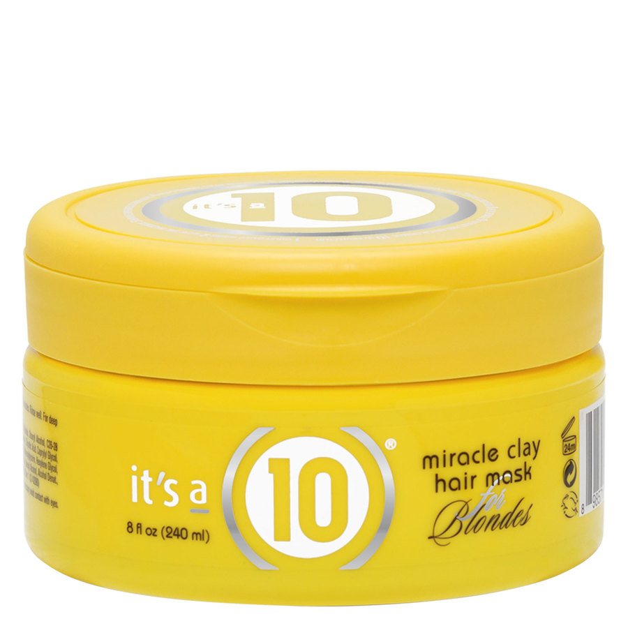 It's a 10 Clay Mask for Blondes 240ml