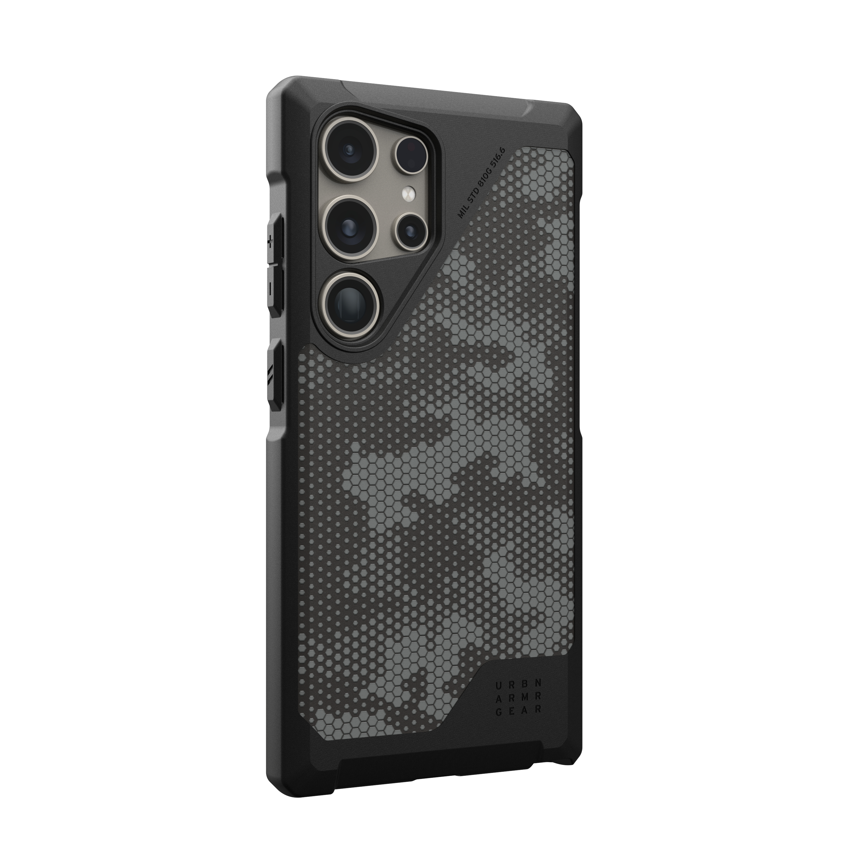 Samsung Galaxy S24 Ultra Schutzhülle Metropolis LT MagSafe-Modul (214420113234) - Micro Hex Camo Graphite