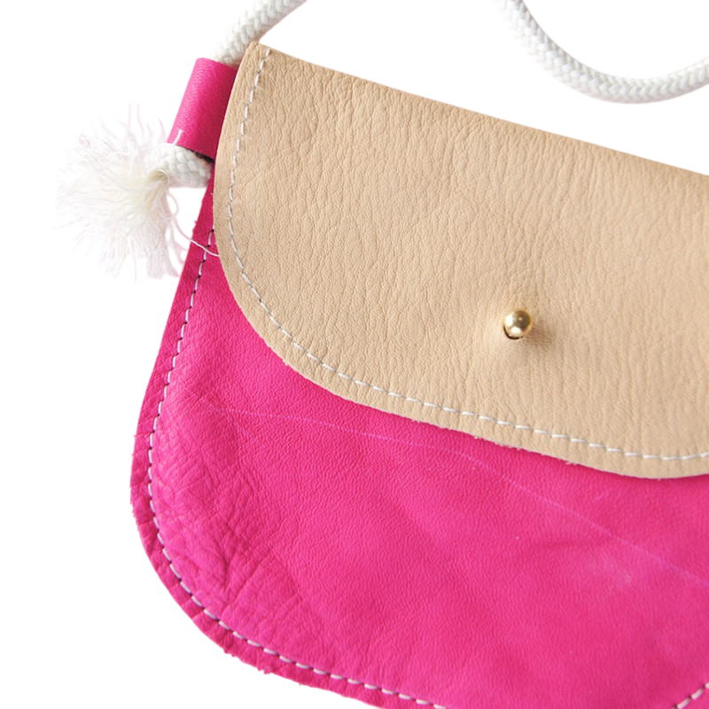 Mini Bag Beige Pink