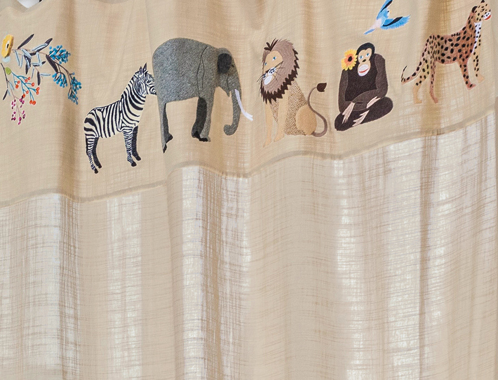 Rideau enfant-Petit safari