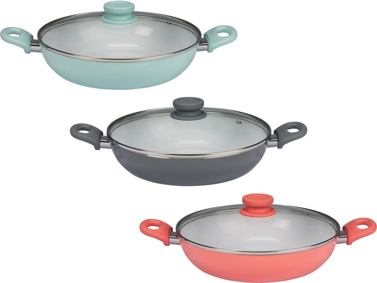 Keramische pan Ø28 cm, inhoud van 2,5 L, keramisch laagje