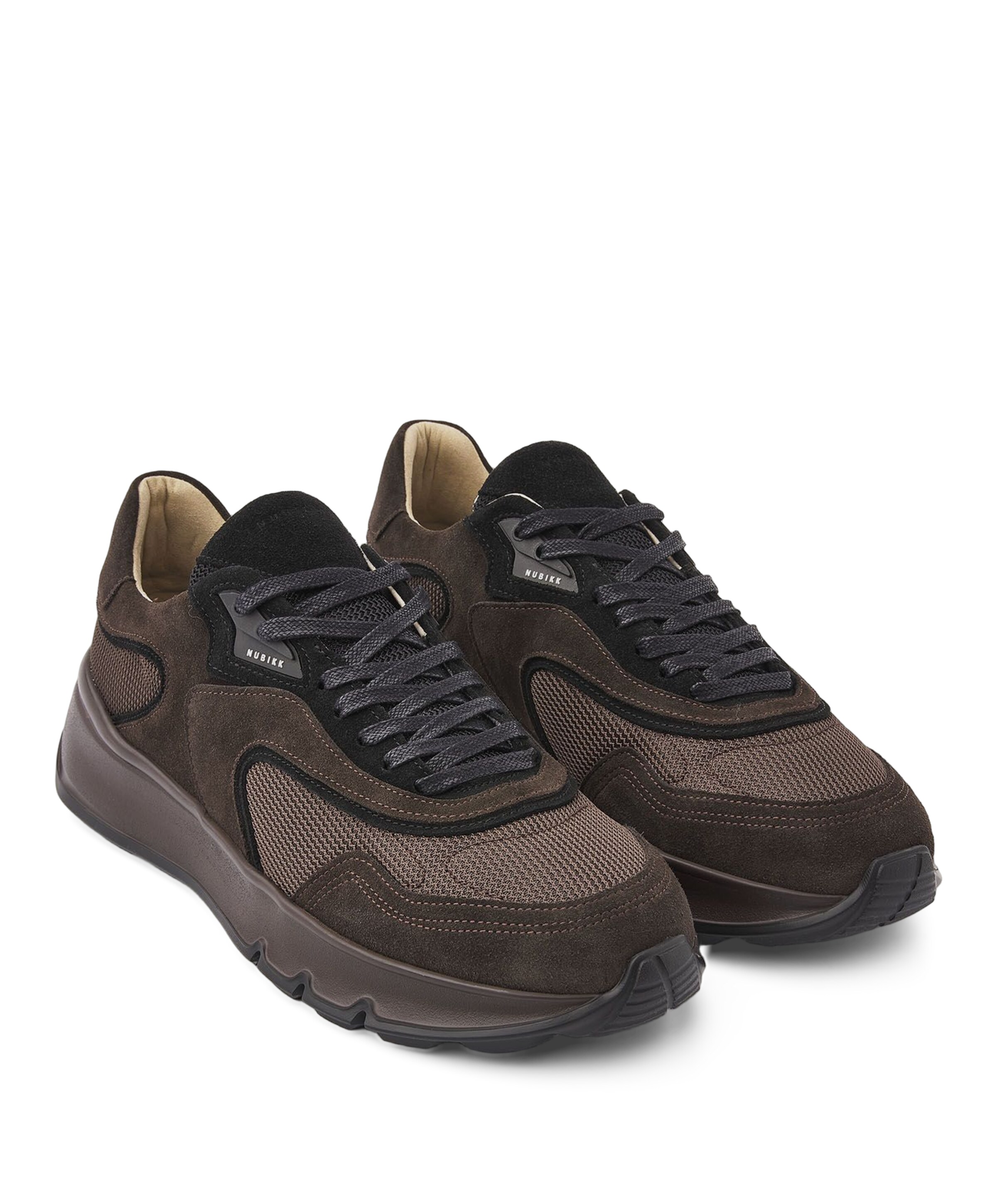 Nubikk Luca Noa (M) heren sneakers bruin