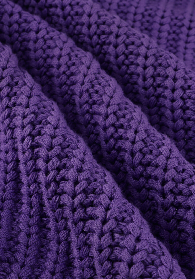 Y.A.S. paarse y.a.s. coltrui yassanne ls knit rollneck pullover