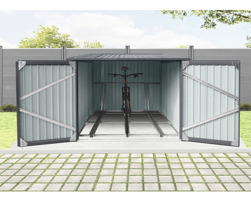 Vario fietsenstalling 203 x 224 cm antraciet
